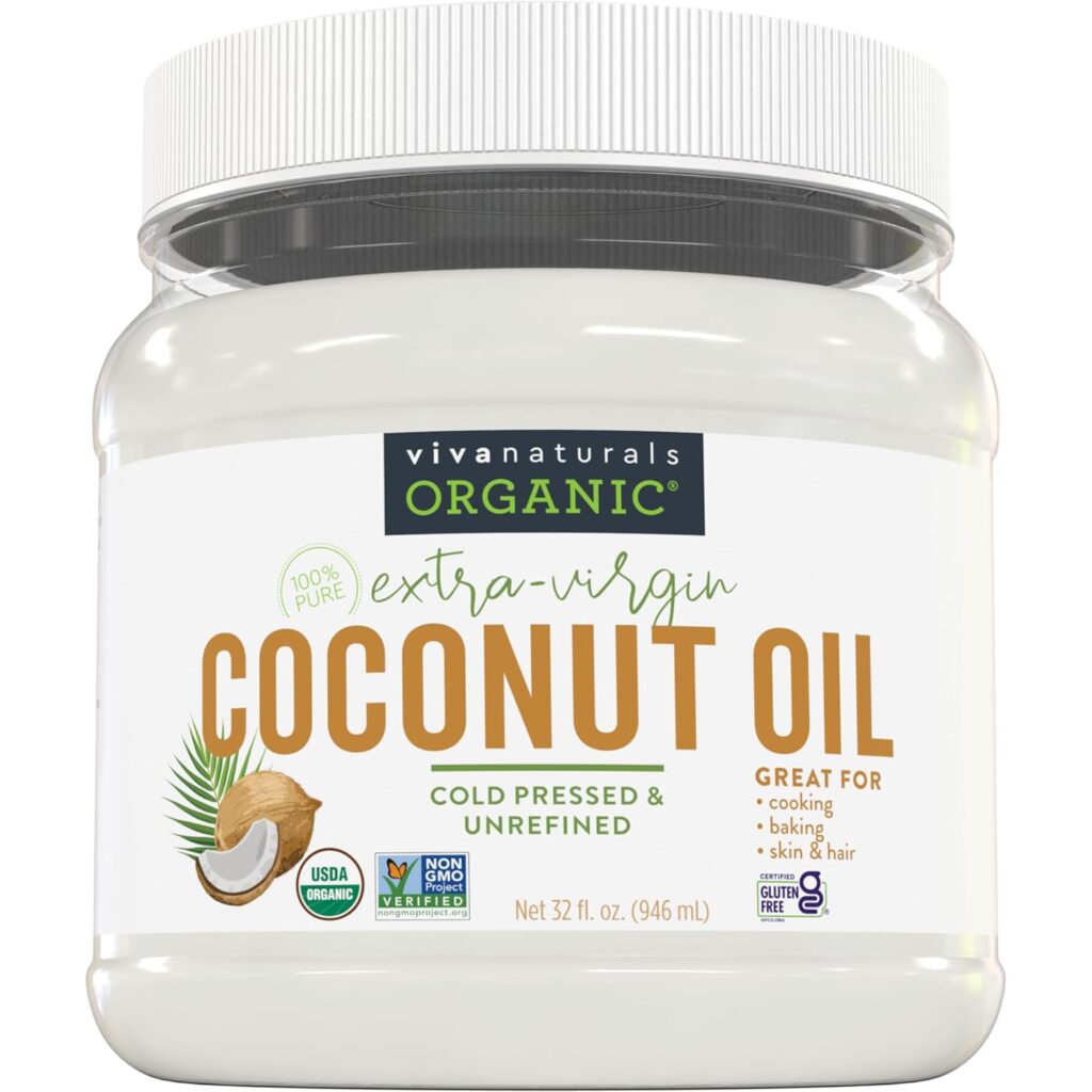 viva natural organic coconut oil
