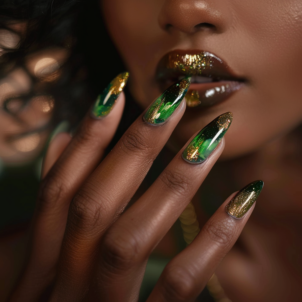 Acrylic Christmas Nail Ideas