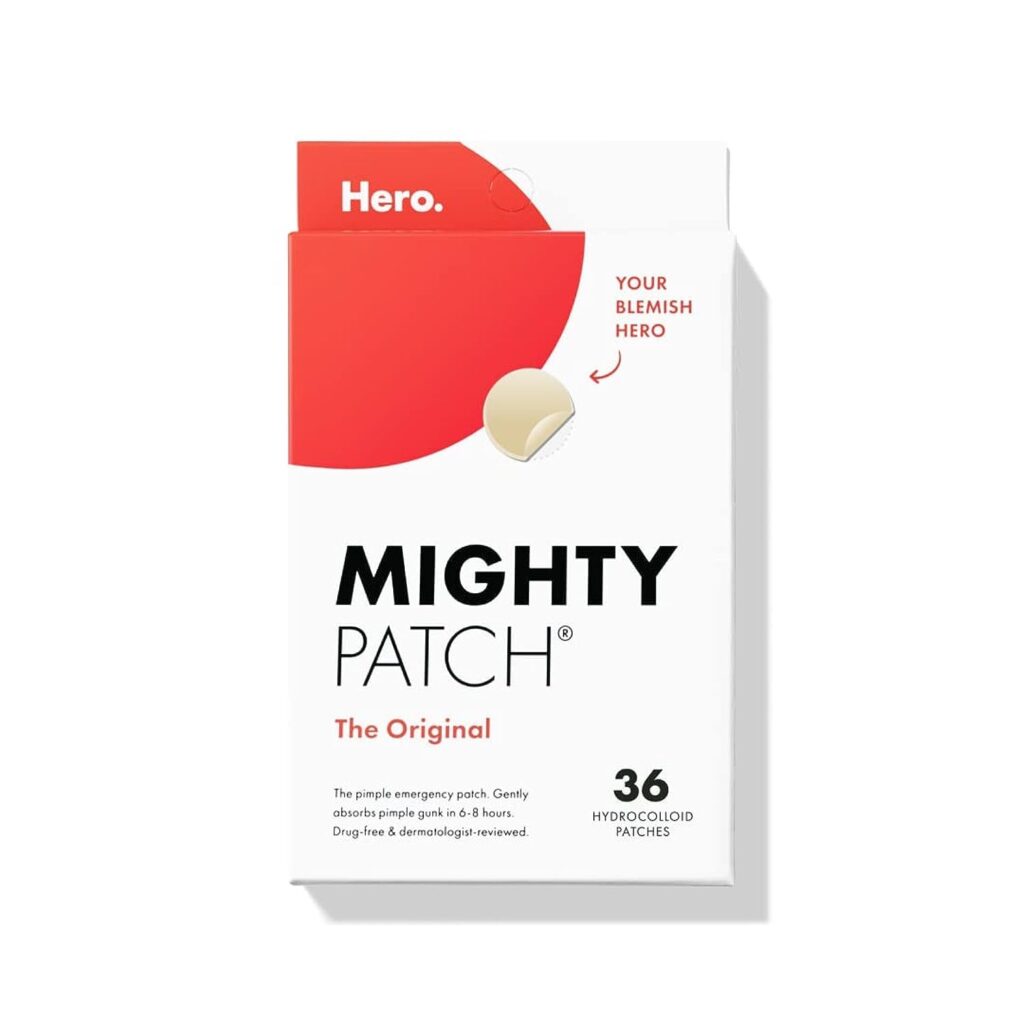 mighty patch hero hydrocolloid acne pimple patch